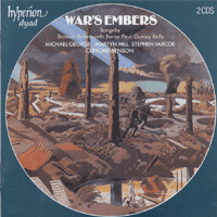 Hyperion CDD22026 War's Embers album cover